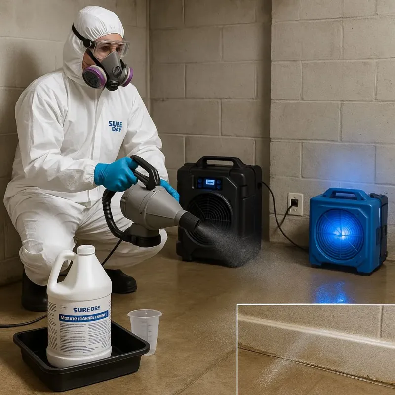 Sanitization and Odor Removal process in Batavia, NY
