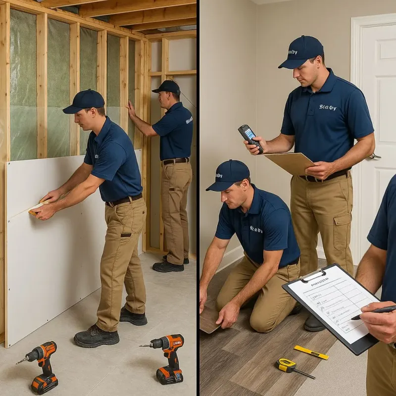 Repairs and Reconstruction process in Batavia, NY